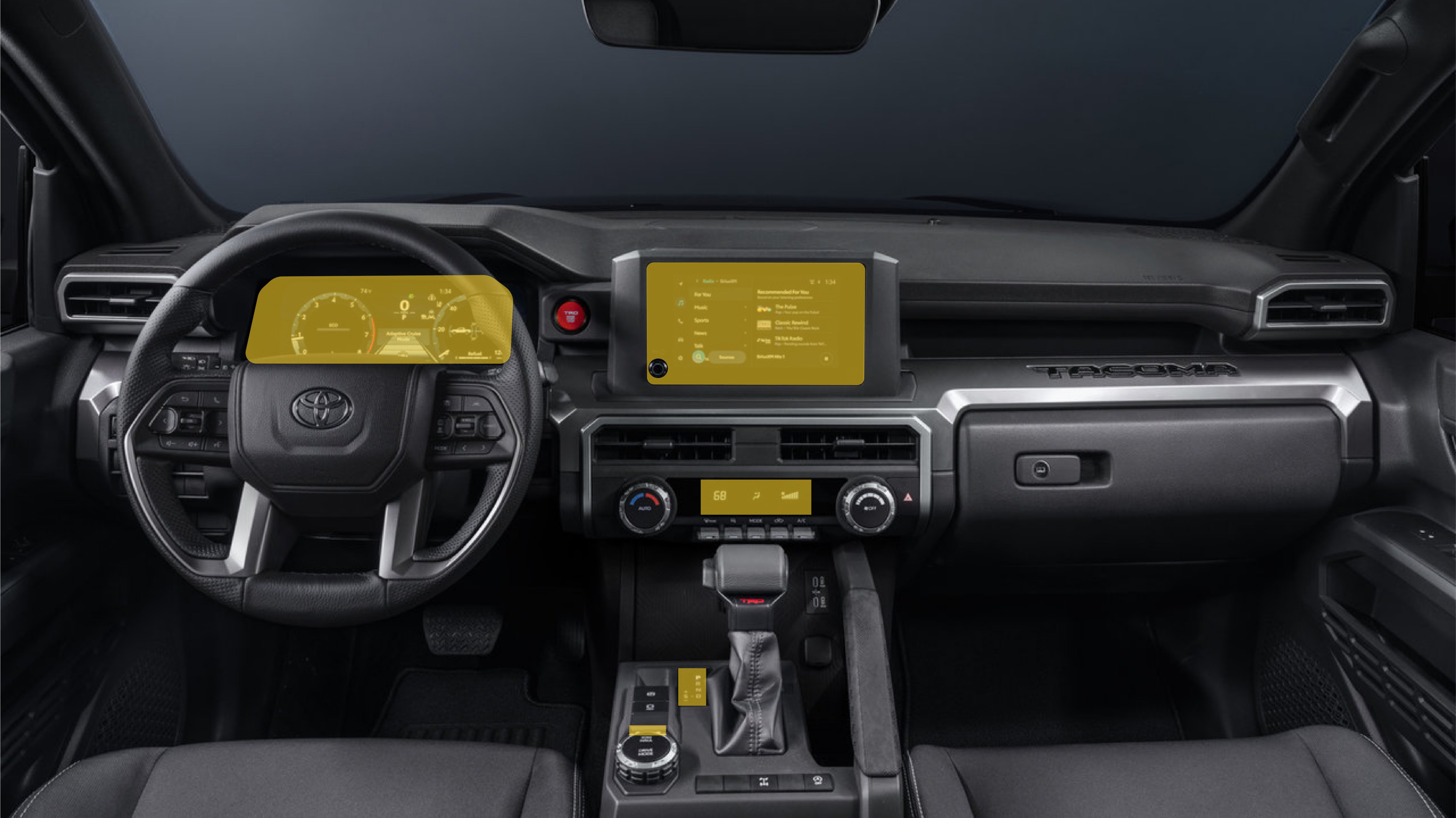 Screen PPF kit Tacoma 4th Gen (2024-Now )