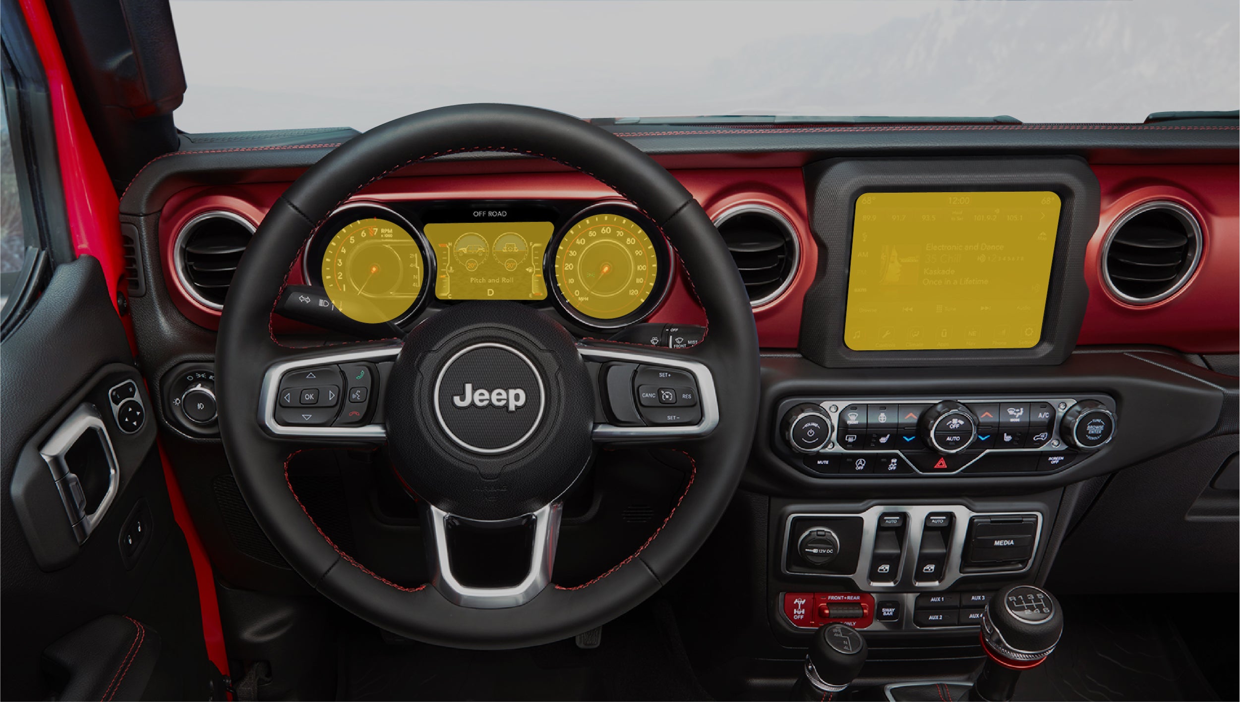 Screen PPF kit jeep wrangler Gladiator JL/JT