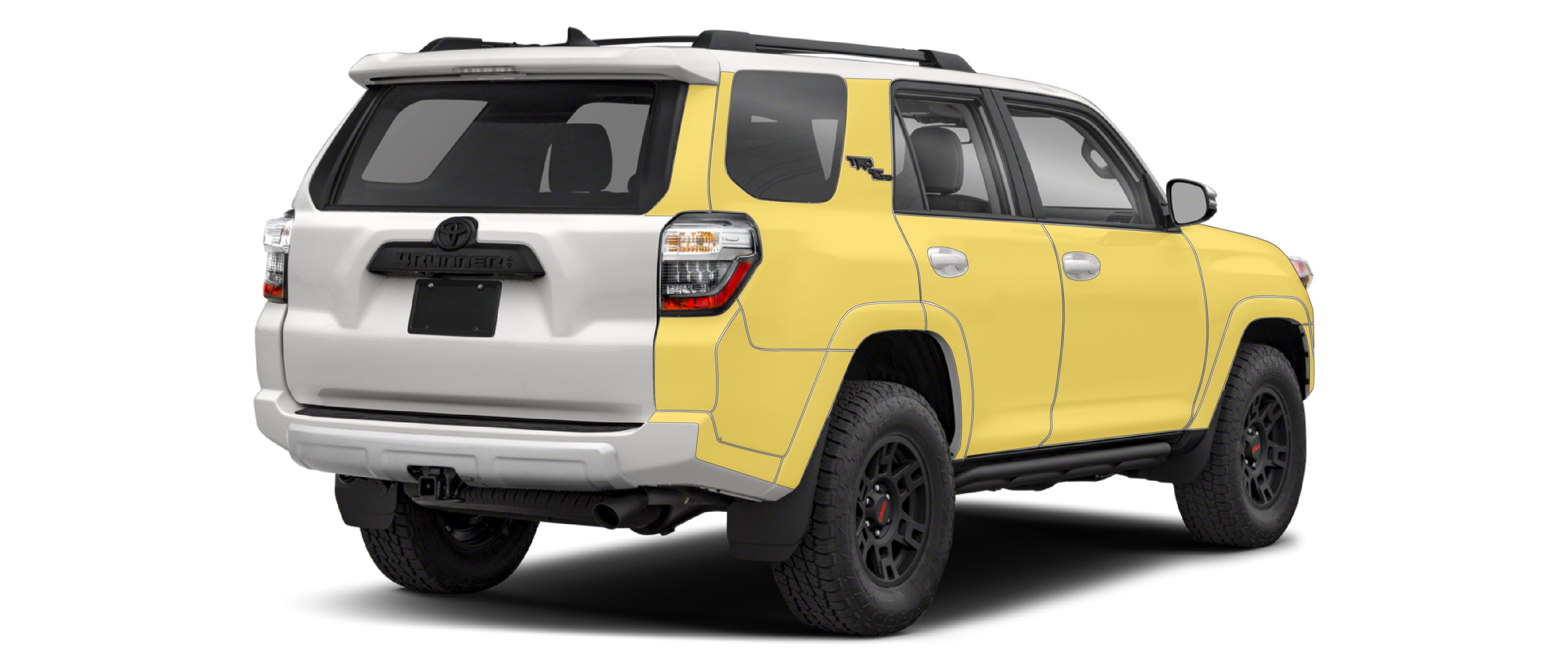 toyota 4runner limited trd pro off road sr5 diy ppf paint protection film clear bra kit wrap 3m