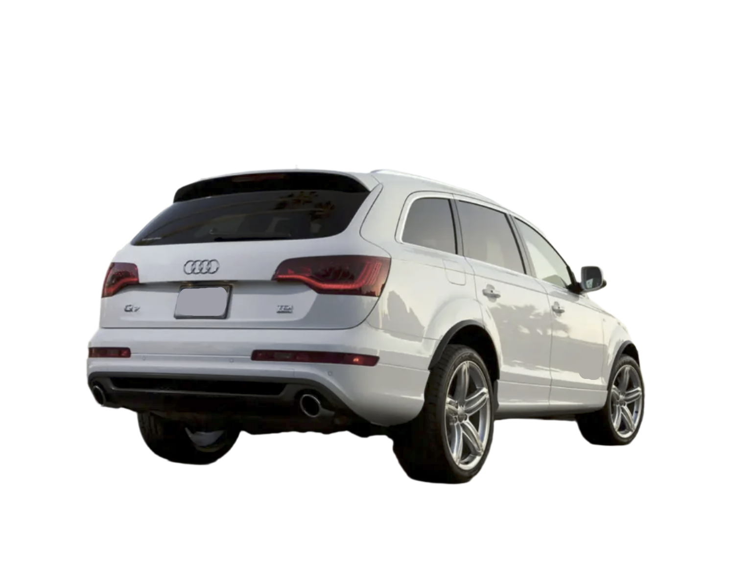 Audi q7 sline diy ppf paint protection film clear bra kit wrap 3m