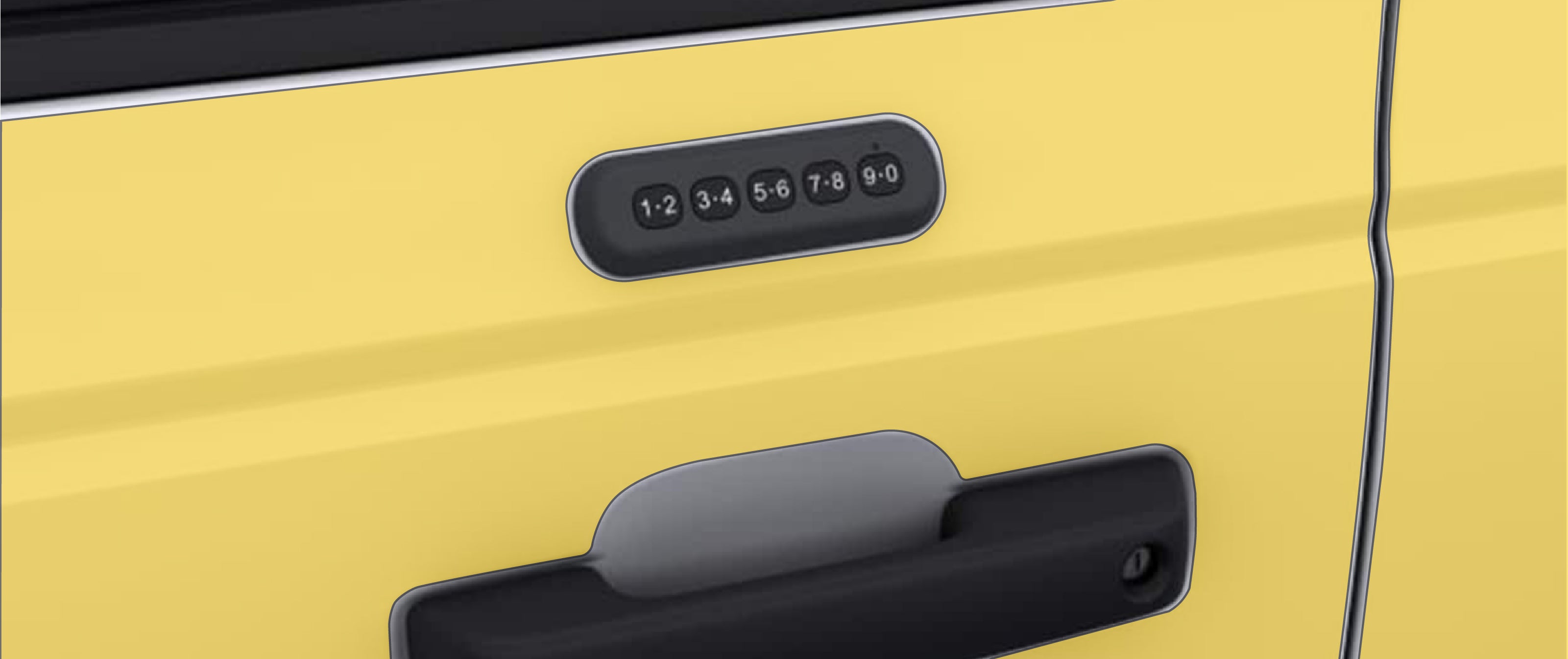 ford bronco keypad diy ppf paint protection film clear bra kit wrap 3m