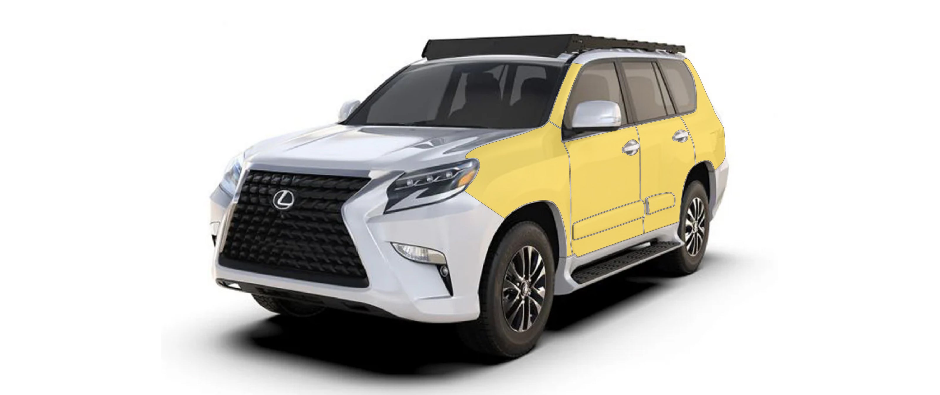 lexus gx460 gx diy ppf paint protection film kit wrap 3m