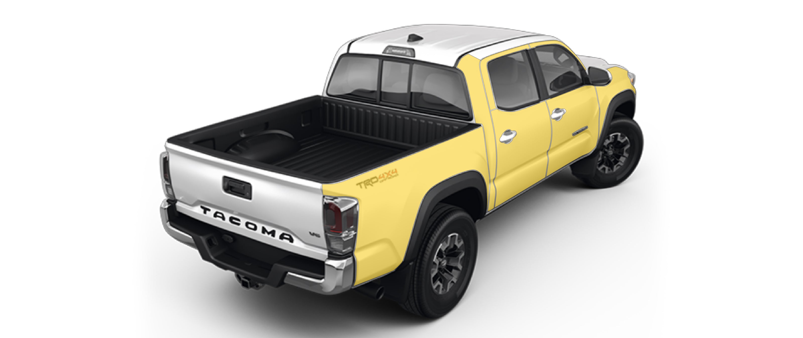 toyota tacoma 3rd gen diy ppf paint protection film clear bra kit wrap 3m