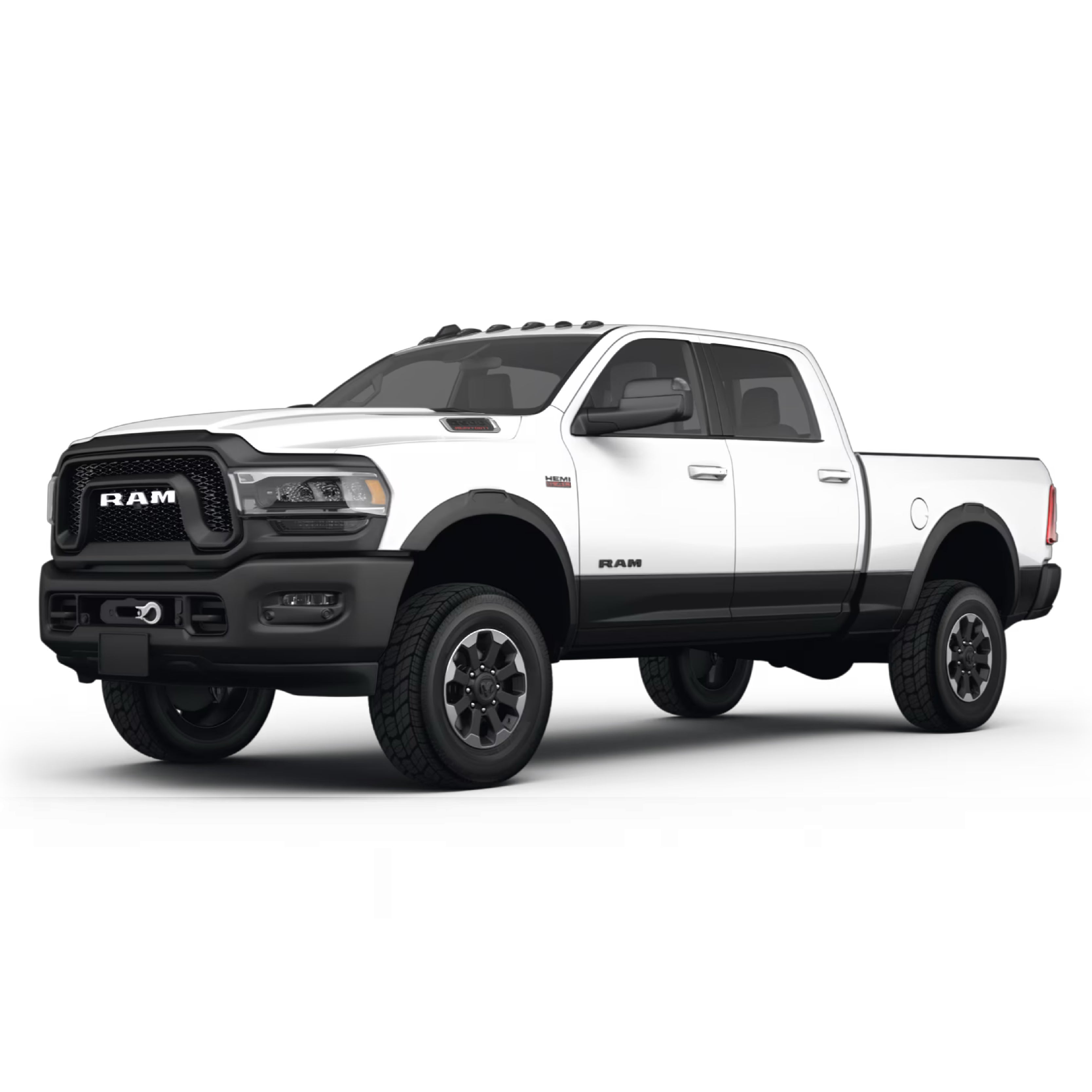 RAM 2500 Power Wagon 5th gen stock photo used as vehicle reference for WildWrap DIY paint protection film kit