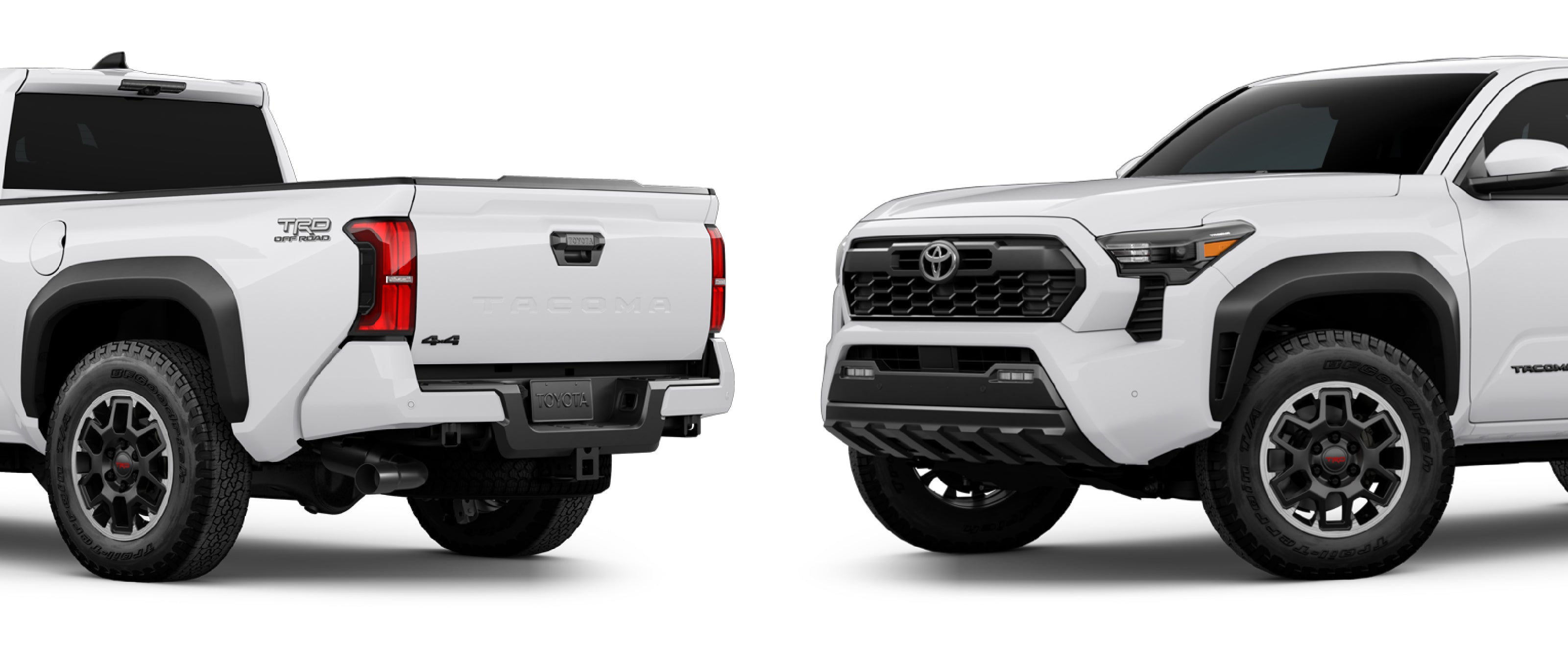 Toyota Tacoma 4th gen stock photo used as vehicle reference for WildWrap DIY paint protection film kit