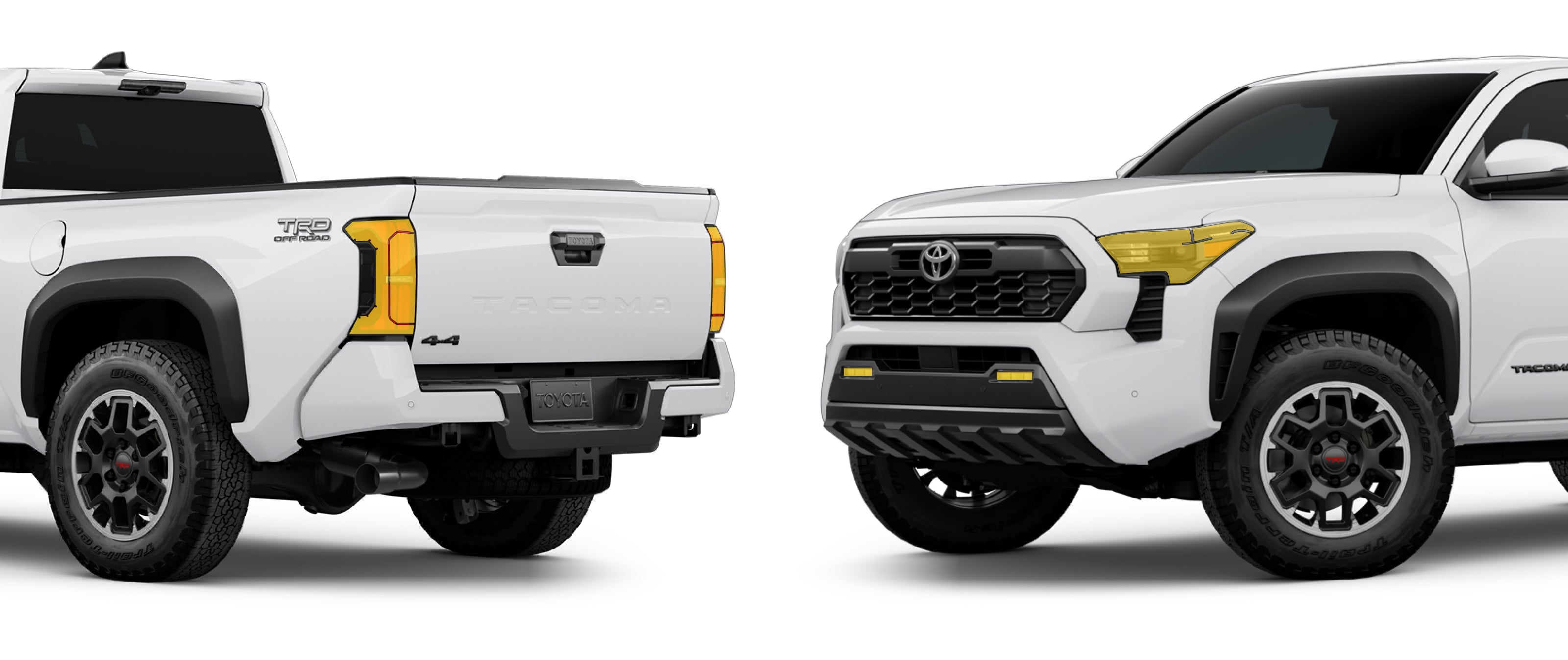 Headlight and Taillight PPF kit Tacoma 4th Gen (2024-Now )