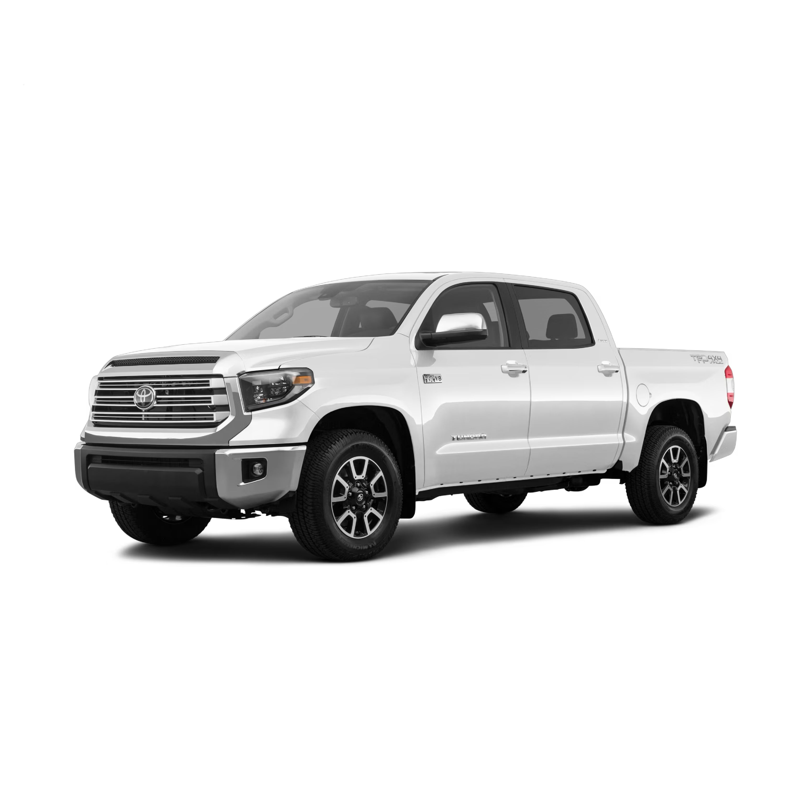 White Toyota Tundra product image used for WildWrap DIY paint protection film kit fitment reference