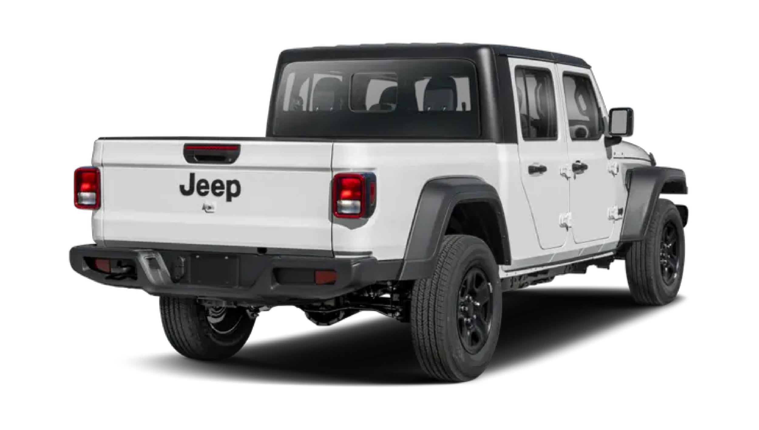 Jeep Gladiator JT stock photo used as vehicle reference for WildWrap DIY paint protection film kit