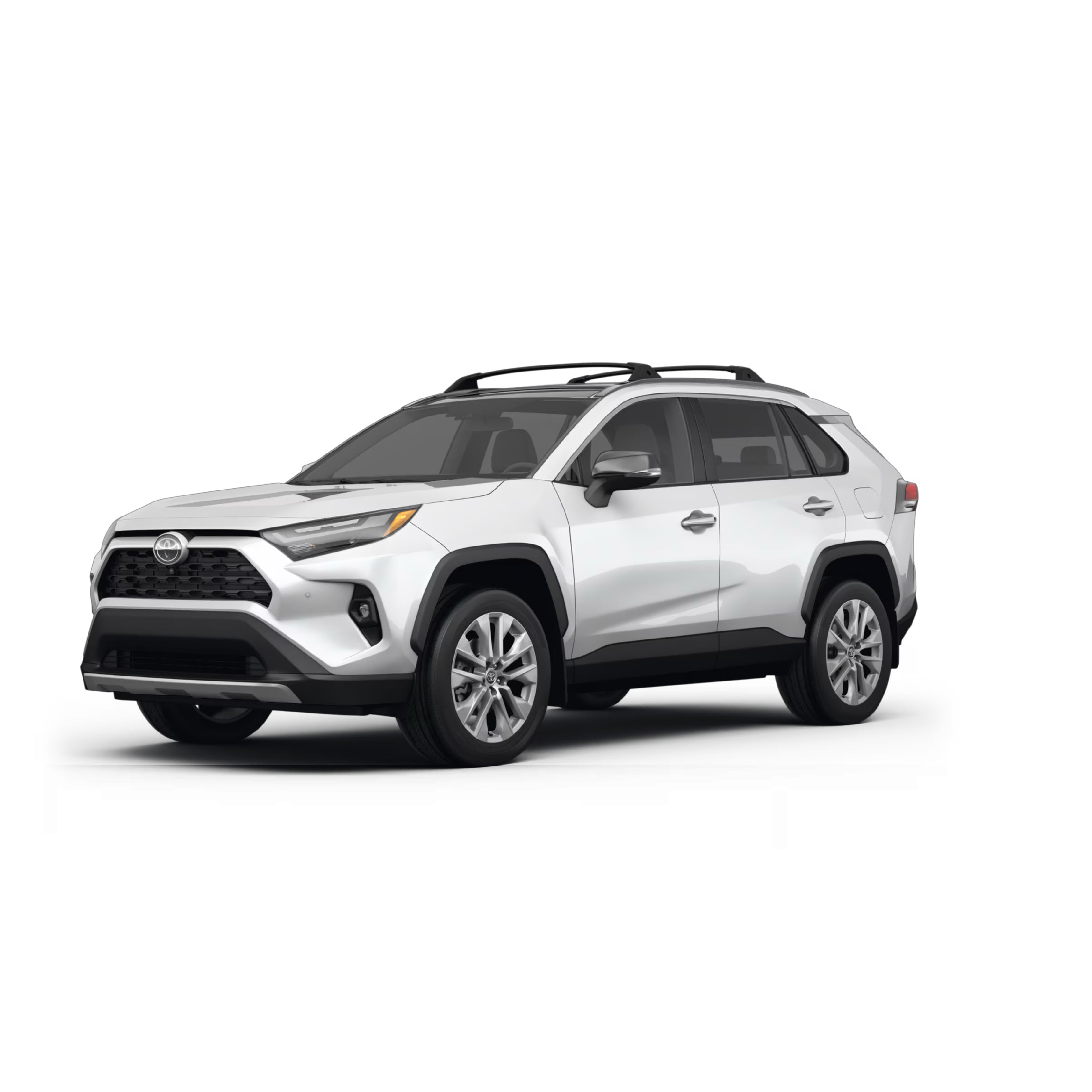 White Toyota RAV4 product image used for WildWrap DIY paint protection film kit fitment reference
